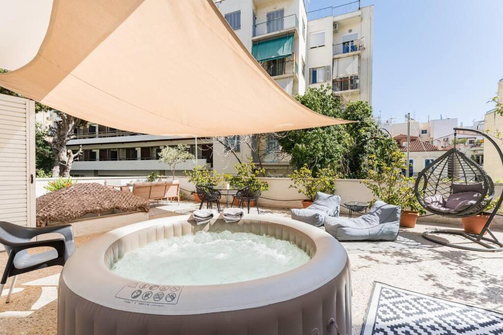 Amazing 3Bdr Apt With Unique Roof Garden In Plaka Athens Ngoại thất bức ảnh