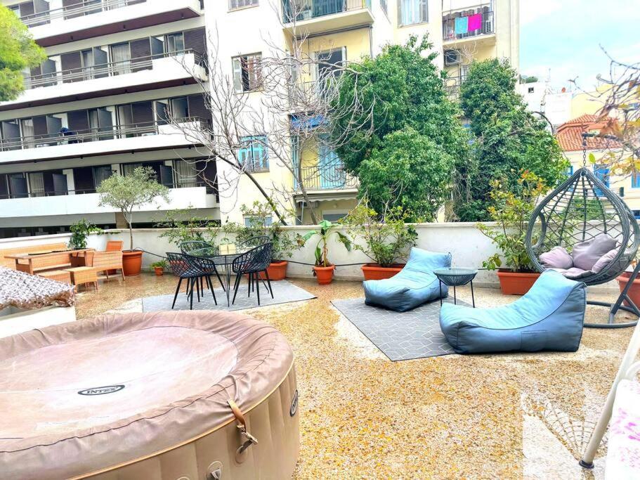 Amazing 3Bdr Apt With Unique Roof Garden In Plaka Athens Ngoại thất bức ảnh